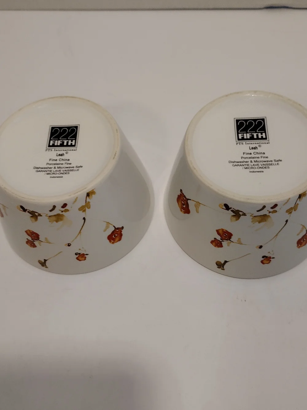 222 Fifth Leah Fine China Bowls